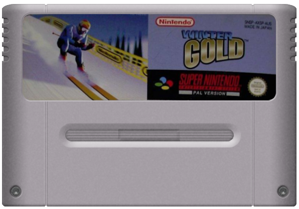 Winter Gold media 7 for Super Nintendo